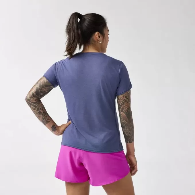 Camiseta de manga corta Brooks Distance 3.0