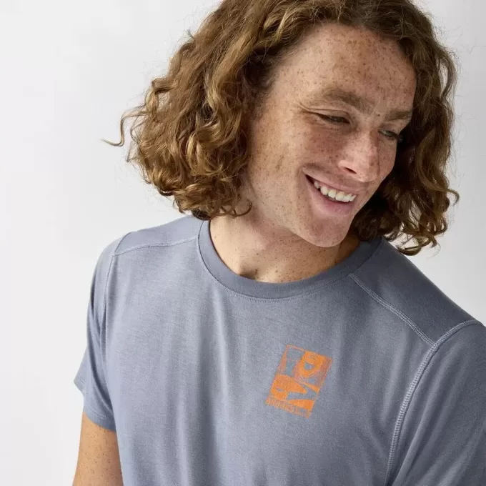 Camiseta de manga corta Brooks Distance 3.0