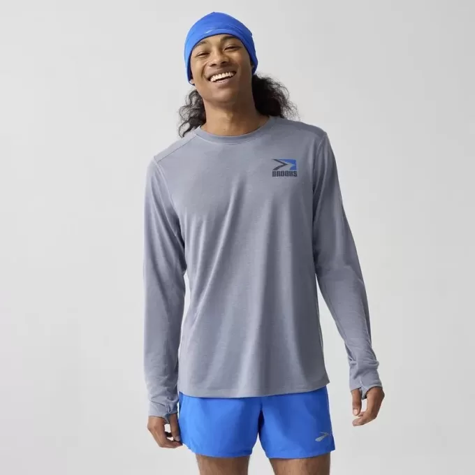 Camiseta de manga larga Brooks Distance 3.0