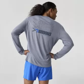 Camiseta de manga larga Brooks Distance 3.0