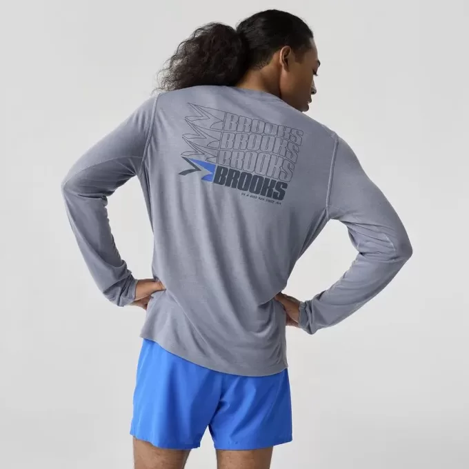 Camiseta de manga larga Brooks Distance 3.0