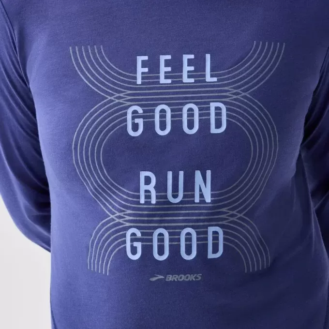 Camiseta de manga larga Brooks Distance 3.0