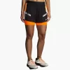 Pantalón corto 2 en 1 Run Visible 4″ 2.0 de Brooks