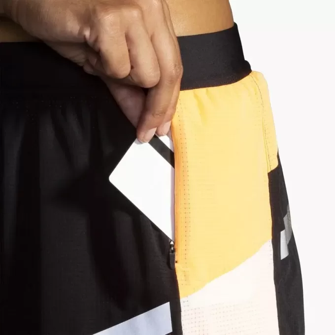 Pantalón corto 2 en 1 Run Visible 4″ 2.0 de Brooks