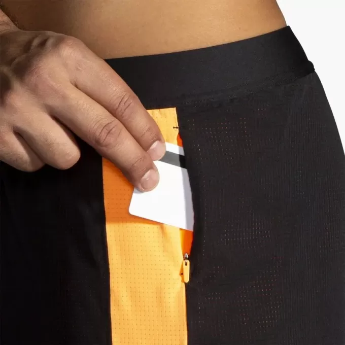 Pantalón corto 2 en 1 Run Visible 5″ 2.0 para hombre de Brooks