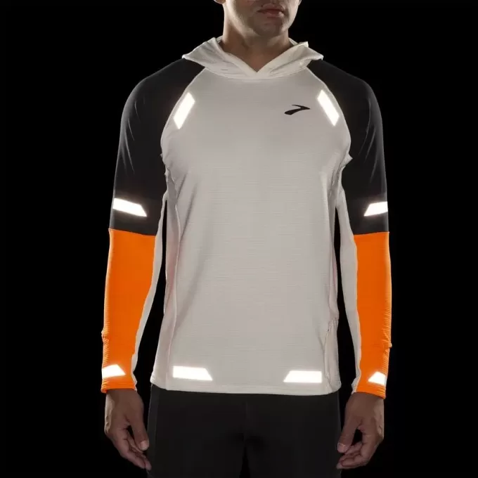 Sudadera con capucha térmica Brooks Run Visible 2.0