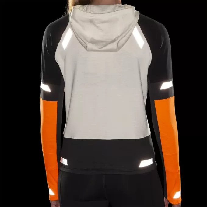 Sudadera con capucha térmica Brooks Run Visible 2.0